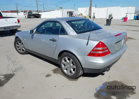 1999 Mercedes-Benz Slk 230 Kompressor from USA, damaged, VIN WDBKK47FXXF086699